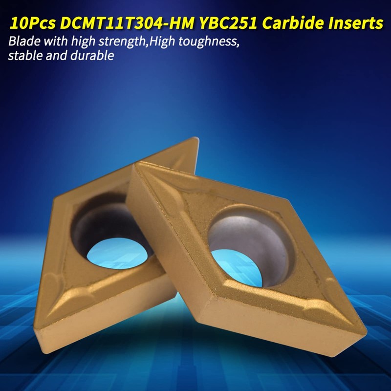 10pcs CNC Carbide Insert Cutters, CNC Milling Inserts Indexable Lathe
