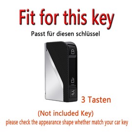 HIBEYO Intelligent Car Key Case Fits LYNK&CO Protective Cover Key Case for LYNK&CO 05 01 02 03 06 09 Remote Controls Key Box with Key Fob Black