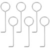 Pack of 6 Drain Key Lifting Hooks, Floor Drain Hooks,