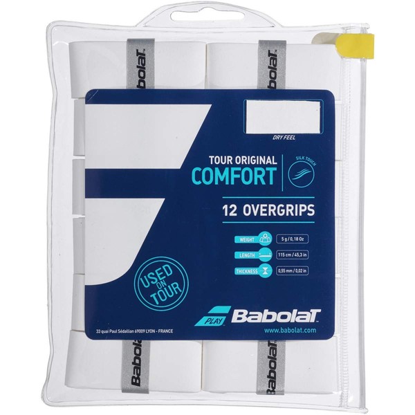 Babolat Tennis Grip Tape Tour Original X 12 Tour ORIGIN X12 Overgrip 654012