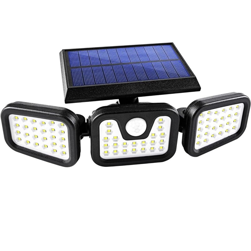 AmeriGeek 2 Pack LED Motion Sensor Solar Lights ,Outdoor IP65