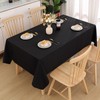 smiry Table Cloth Wipe Clean Rectangular 140x200 cm, Wipeable Water