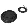 vhbw Lens Cap 52 mm Compatible with Canon EF-M 55-200