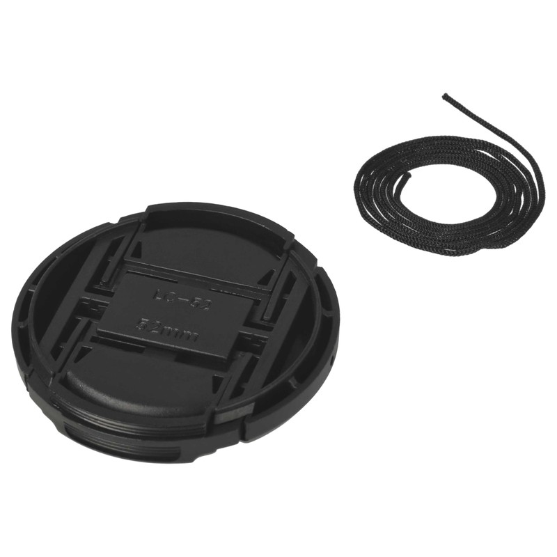 vhbw Lens Cap 52 mm Compatible with Canon EF-M 55-200