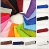 DAZISEN 6Cm Yoga Headbands，Unisex Stretchy Cotton Elastic Sports Running Exercise