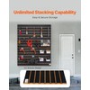 VEVOR Slatwall Panel, 16 sq.ft, Versatile Durable Slat Wall Panel