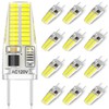 12-Pack G8 LED Bulb Dimmable, 120V 20W 25W T4 JCD