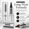 MooGlamor 2 Pcs Black Eyeliner Gel Pen Eyeshadow Stick