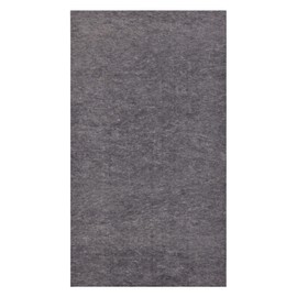 Mohawk Home 10' x 14' Premium Luxury Non Slip Rug Pad 1/4 Thick Dual Surface Felt + Rubber Gripper - Safe for All Floors, Synthetic Fiber, Grey
