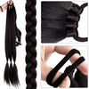 Fahibin Braid Ponytail Extension, Ponytail Extension with Scrunchie, Ponytail Extension