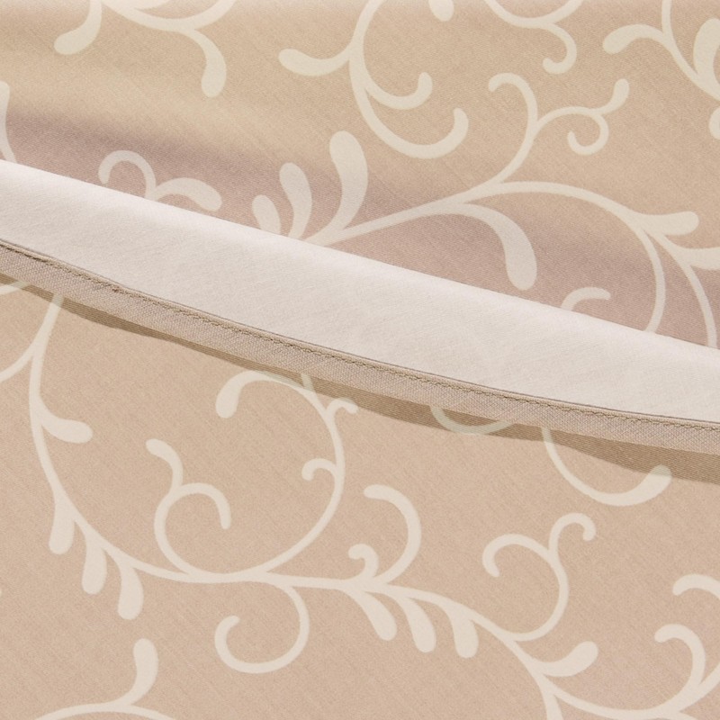 Erwin Müller Dining Placemats Pack of 2 Washable Taupe Oval