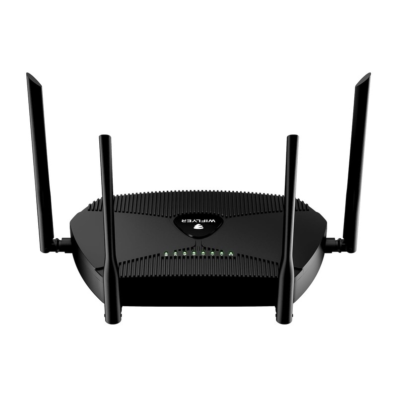 Wiflyer AX3000 WiFi 6 Mesh Router Dual-Band Gigabit Ethernet, Seamless
