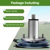SDEAUP Mower Spindle 51537300, 51530700 for Ariens Edge 42, Ikon-XD