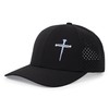 Bukesiyi Jesus 3 Nails Cross Hats for Men and Women,Christian