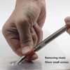 Aswalling 4Pcs Spring Tool Set 5/16-Inch Chisel and 1/8-Inch Center