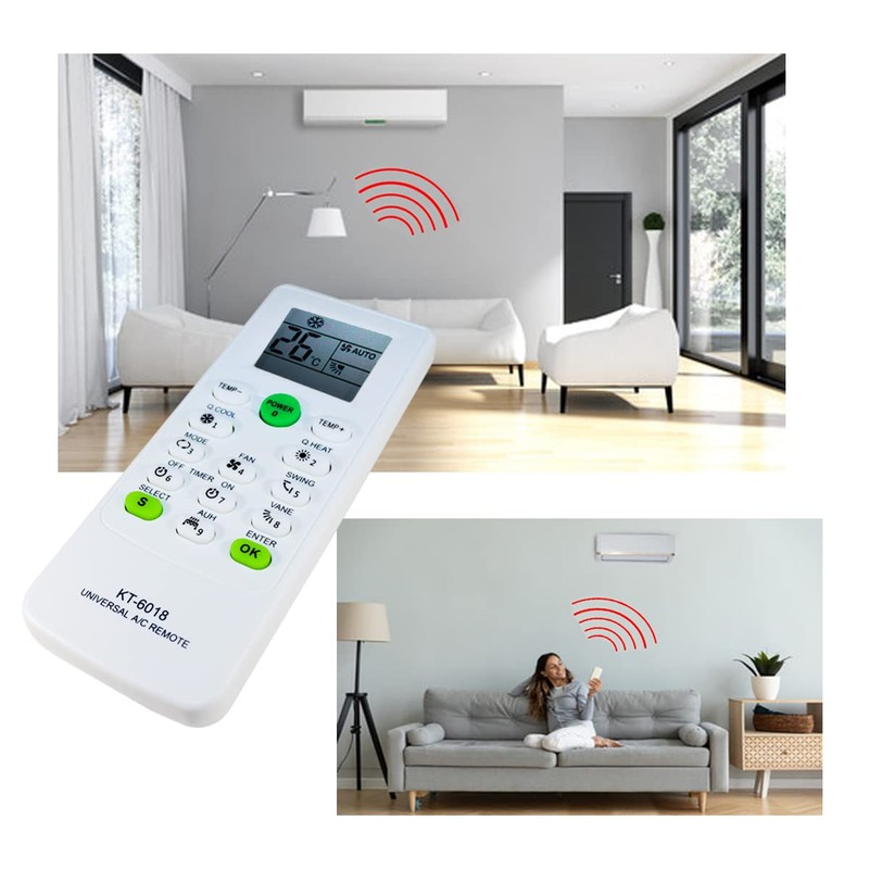 GOLDMAN SERVICE - Universal Remote Control Compatible with 6,000 Models