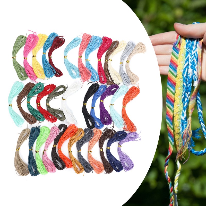 Artificial Leather Waxed Thread Kit DIY String Rope for Making