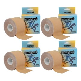Monzó, 4 Cintas Kinesiológicas, Kinesio Tapes Monzó Classic