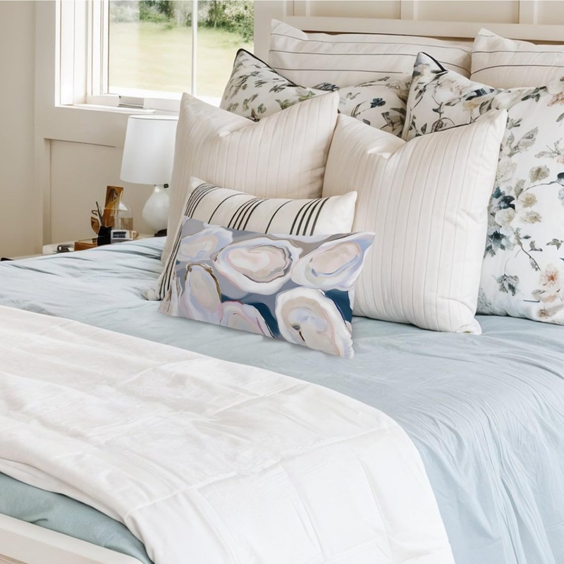 XYDEG Coastal Beach Room Decor 12x20 Pillow Cover, Ocean Coastal