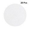 Exceart 20pcs Plastic Canvas DIY Canvas Shape for Cross Stitch
