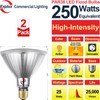 Explux Super-Intensity 250W Equivalent LED PAR38 Outdoor Flood Amber Light