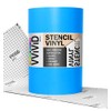 VViViD Blue Stencil Vinyl Masking Film with Anti-Bleed Technology (12"