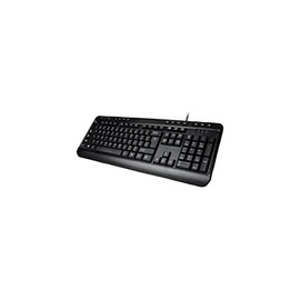 Adesso AKB-132UB - Multimedia Desktop 104-Key USB Keyboard for Windows One-Touch Controls,Black