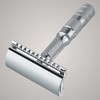 MERKUR Travel Razor 933C in Small Format Glossy Chrome |