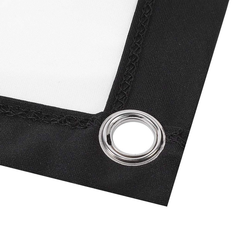 Projection Screen, Cinema Screen, Projector Screen, 16: 9 White Interior(120