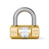 Viro 105 Cylinder Padlock, 80 Mm Base, Brass