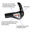 UFOR CAVO Ergonomic Lock-On Rubber Bike Grips, with Aluminum Locking