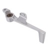 Motorcycle Rear Brake Lever Foot Pedal Silver CNC Aluminium Replacement