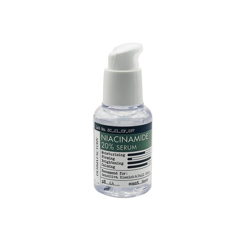 Derma Factory Niacinamide 20% Serum 30ml / 더마팩토리 나이아신아마이드 20%