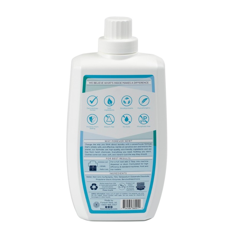 Everyday Liquid Laundry Detergent | Fragrance Free | Hypoallergenic |