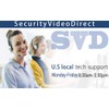 SVD 1080P Mini Dome Security Camera with Metal Housing and