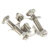 5/16-18 x 1-1/4" Carriage Bolts and Nuts Kit, Round Head