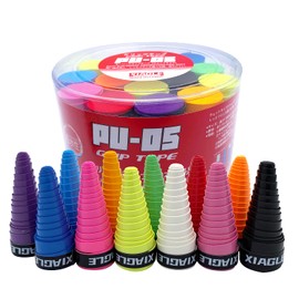 Direct Manufacturing 60 Pcs Tennis Taiko Battle Racket Overgrips Badminton Racket Grips Golf Baseball Bicycle Handle Squash Fishing Rod Sweatband Grips (60 Pcs Mix 10-12 Colors)