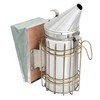 Blisstime Bee Hive Bee Smoker Stainless Steel with Heat Shield