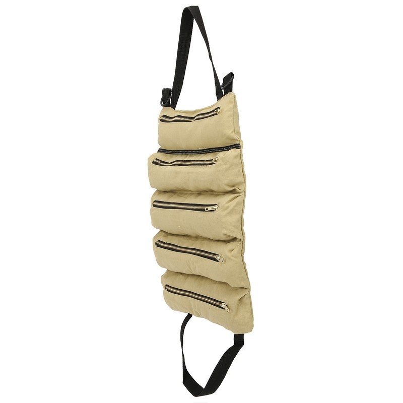 Multifunctional Canvas Tools Storage Bags Organizer Roll Bags with 5