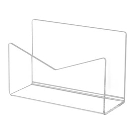 Mail Holder Desktop Letter Holder Book Transparent Sorting Rack File Holder Letter Rack for Countertop Office Classroom