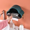 Tissue Holder Wall Mounted Side Hooks Waterproof Simple Fashionable Tissue