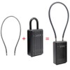 Bosvision Key Lock Box, Detachable Shackle, 4 Digit Combination, Large