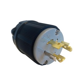 OCS Parts NEMA L14-20 Locking Plug | 250V - 20A | cUL Listed Replacement Generator Plugs (L14-20P Plug)