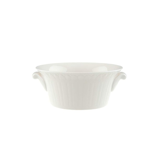 Villeroy & Boch Cellini Cream Soup Cup, 13.5 oz, White