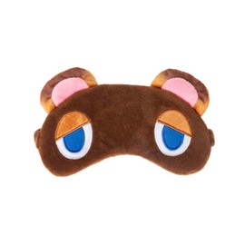Novelty Tom Eye Mask for Sleeping, Raccoon Blindfold Sleep Mask, Super Soft Smooth Plush (Brown Bear)