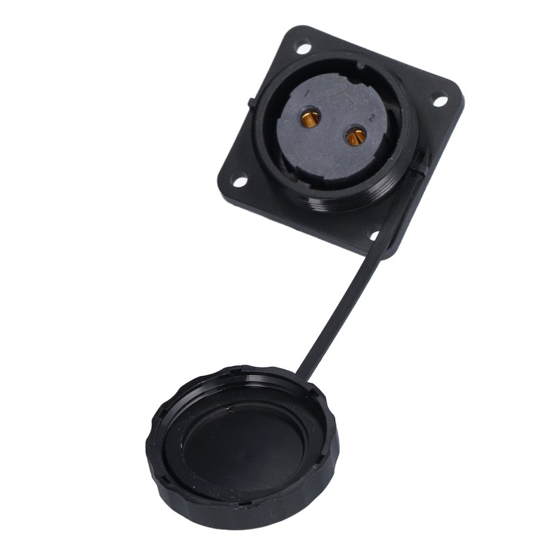 Waterproof Connector Square 4 Holes IP68 Aviation Power Socket 380V