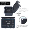 Lykus HC-1820 Mini Hard Case Dry Box with Foam Insert,