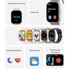 Health Monitor Watch 2.01inch Screen Sports Mode Analysing Sleep IP68