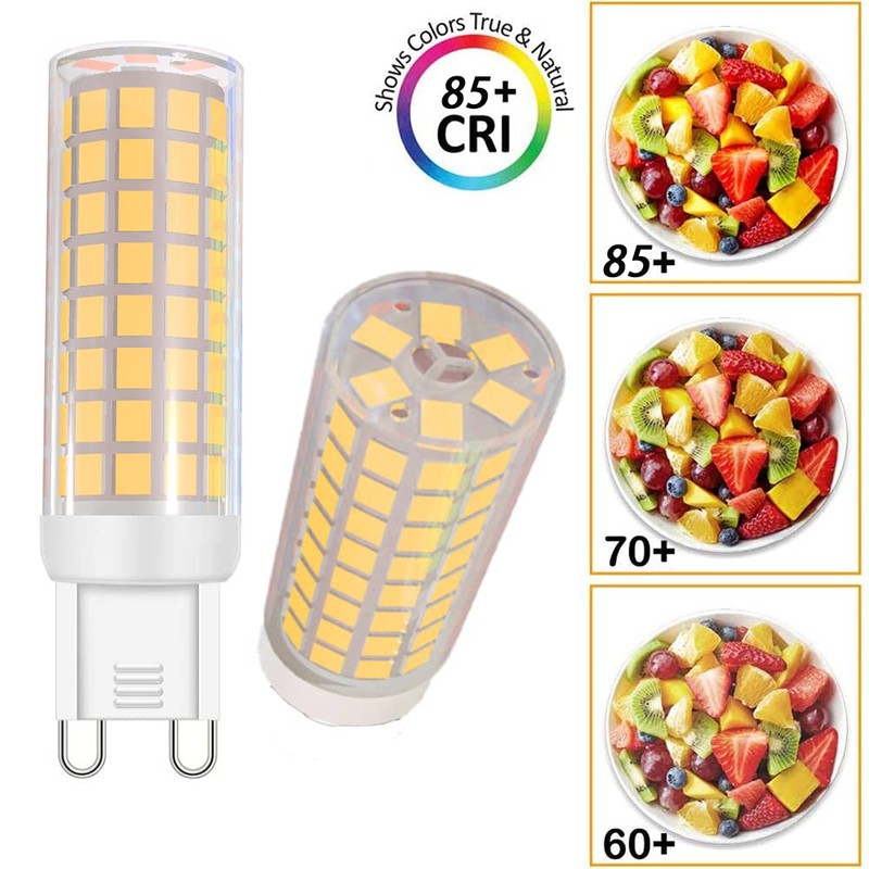 VOKWAK G9 LED Light Bulb G9 Bi-pin Base Chandelier Lighting
