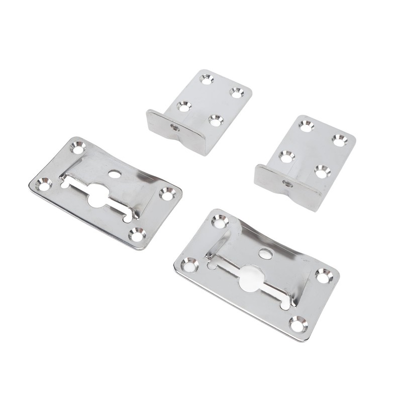 Removable Stainless Steel Caravan 1 Pair Desktop Removable Table Bracket